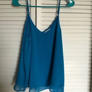 Blue tank top
